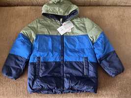 Детская зимняя фирменная куртка, размер 140