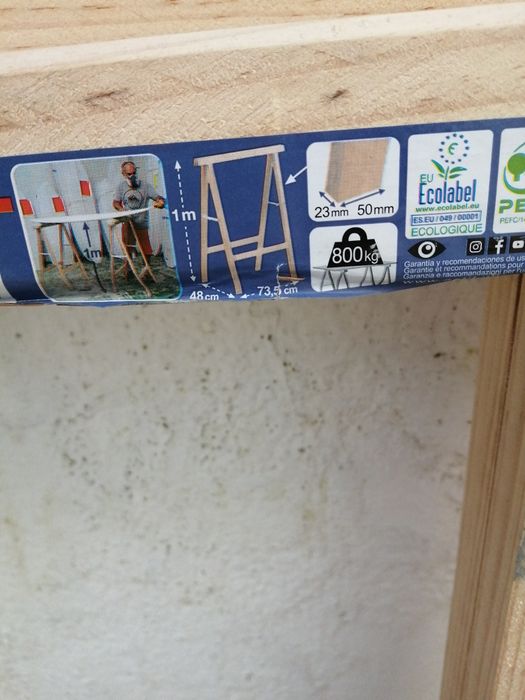 Cavaletes como novos