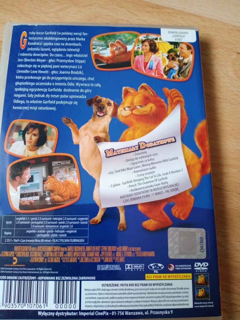 Garfield dvd film