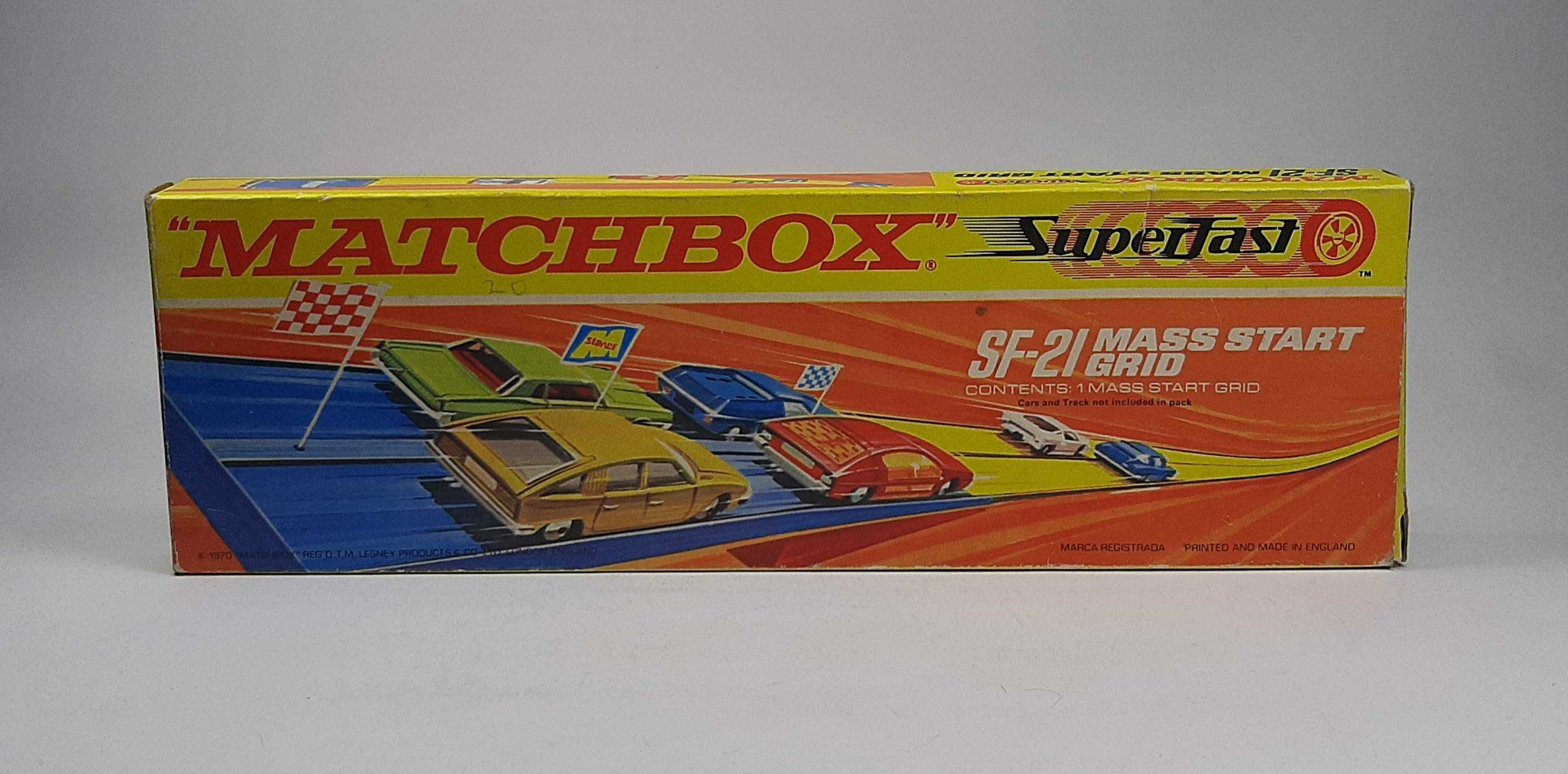 MATCHBOX SUPERFAST Element toru Mass Start Grid SF-21 Made in England