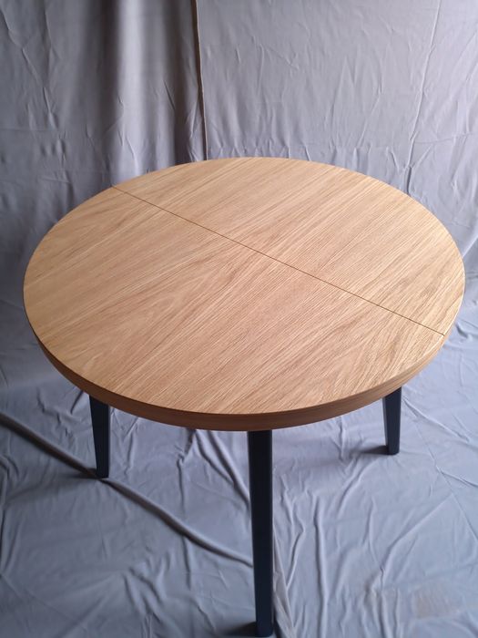 Stół okrągły 80 rozkładany do 130cm DĄB