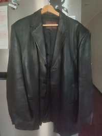 Шкіряний піджак-куртка для чоловіка, розмір 58, в чудовомуу стані,