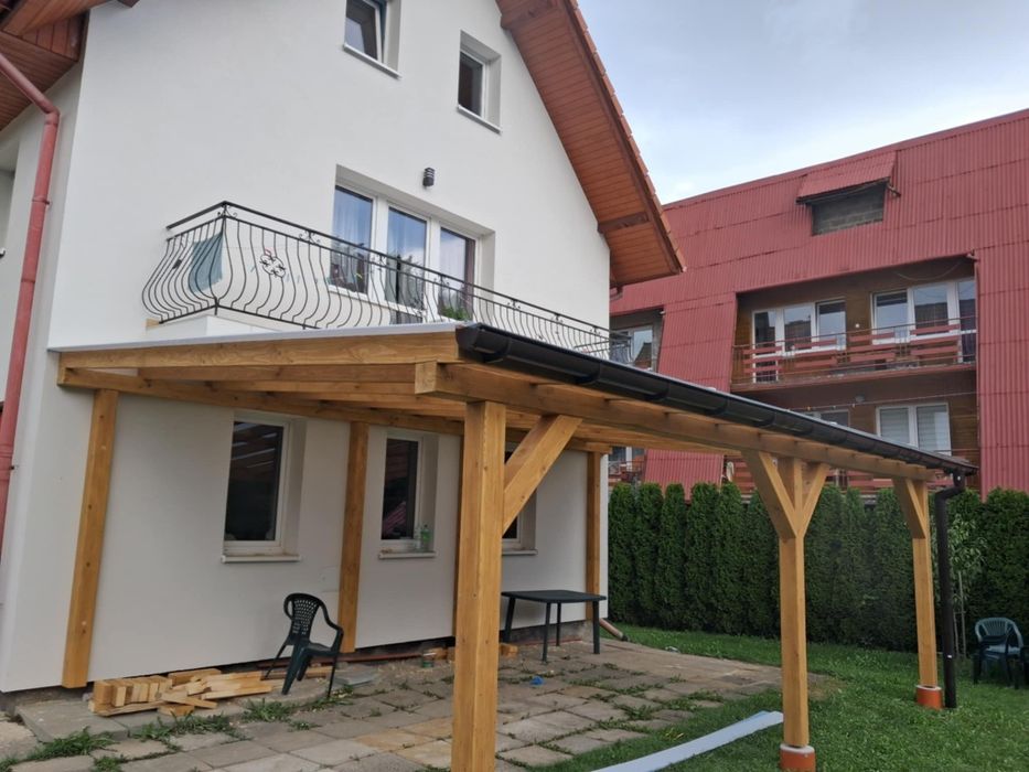 Zadaszenie tarasu / wiaty ruchome deseczki