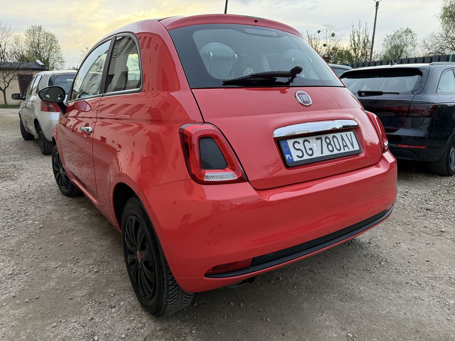 Fiat 500 1.2 Polift Corallo Rosso Mały Przebieg PL Salon