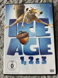 Filmy Ice Age 1,2 & 3 po niemiecku, angielsku