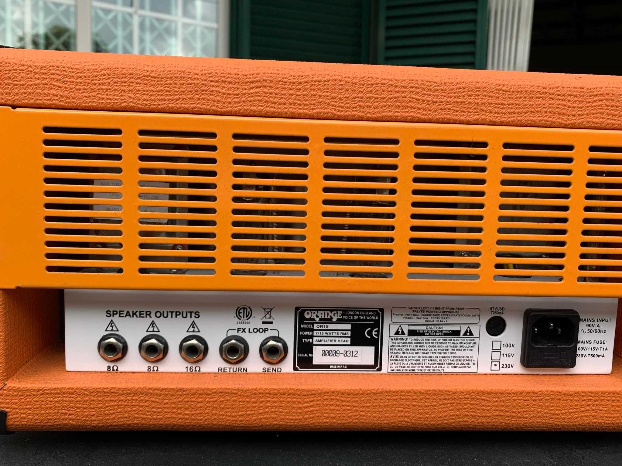 Amplificador Orange OR15H
