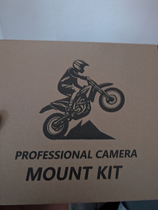 Zestaw motocyklowych mocowań do kamery insta, GoPro, dji