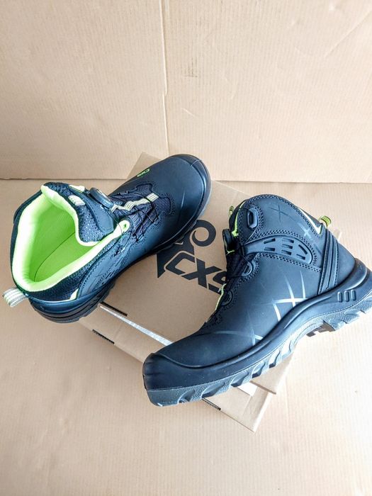 Buty Robocze skórzane r.45 CXS Wysokie Lekkie ochronne Trzewiki BHP S3