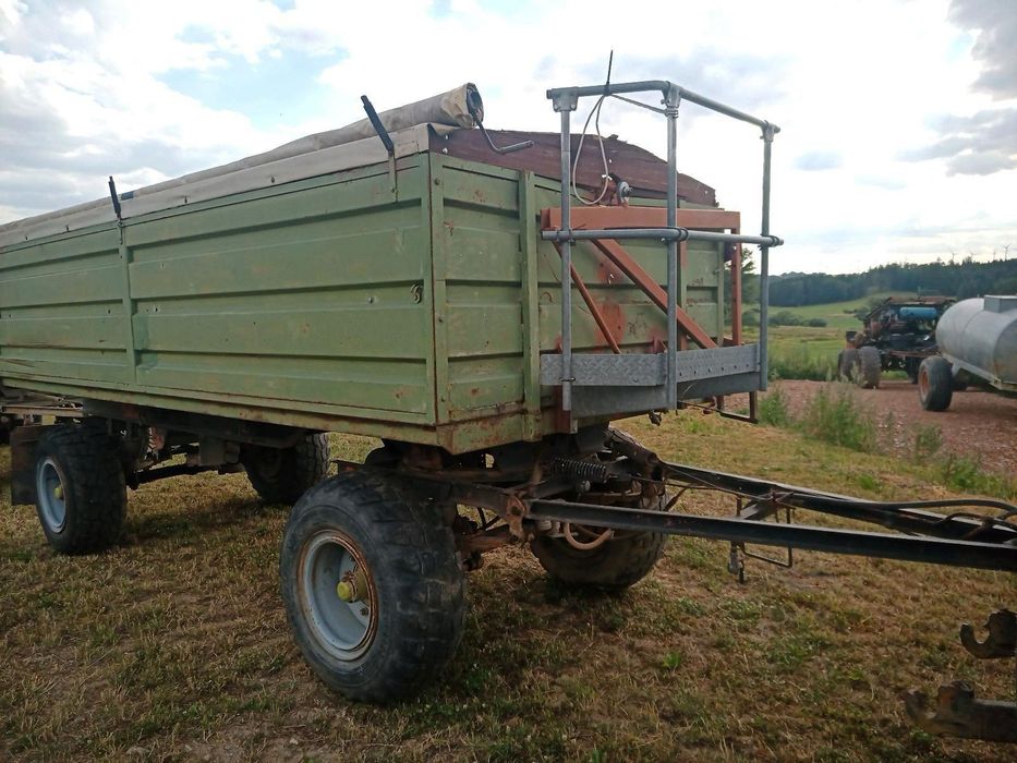 Przyczepa rolnicza hl 8011 hw80.11 wywrotka zestaw