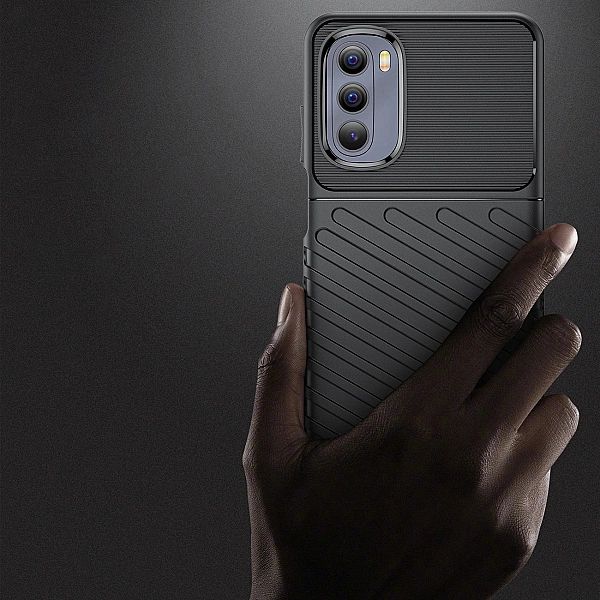Thunder Case elastyczne pancerne etui pokrowiec Motorola Moto G Stylus