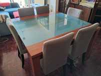 Mesa de jantar 8 lugares
