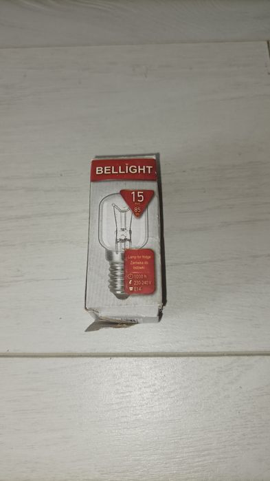 BELLIGHT Лампа накаливания для холодильника  15 Вт. Е 14