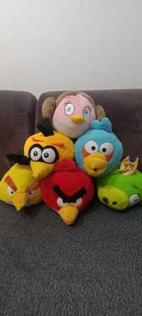 Maskotki Angry birds 6szt