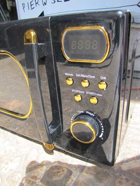 Kuchenka mikrofalowa retro 20L z grillem mikrofalówka Klarstein 800W