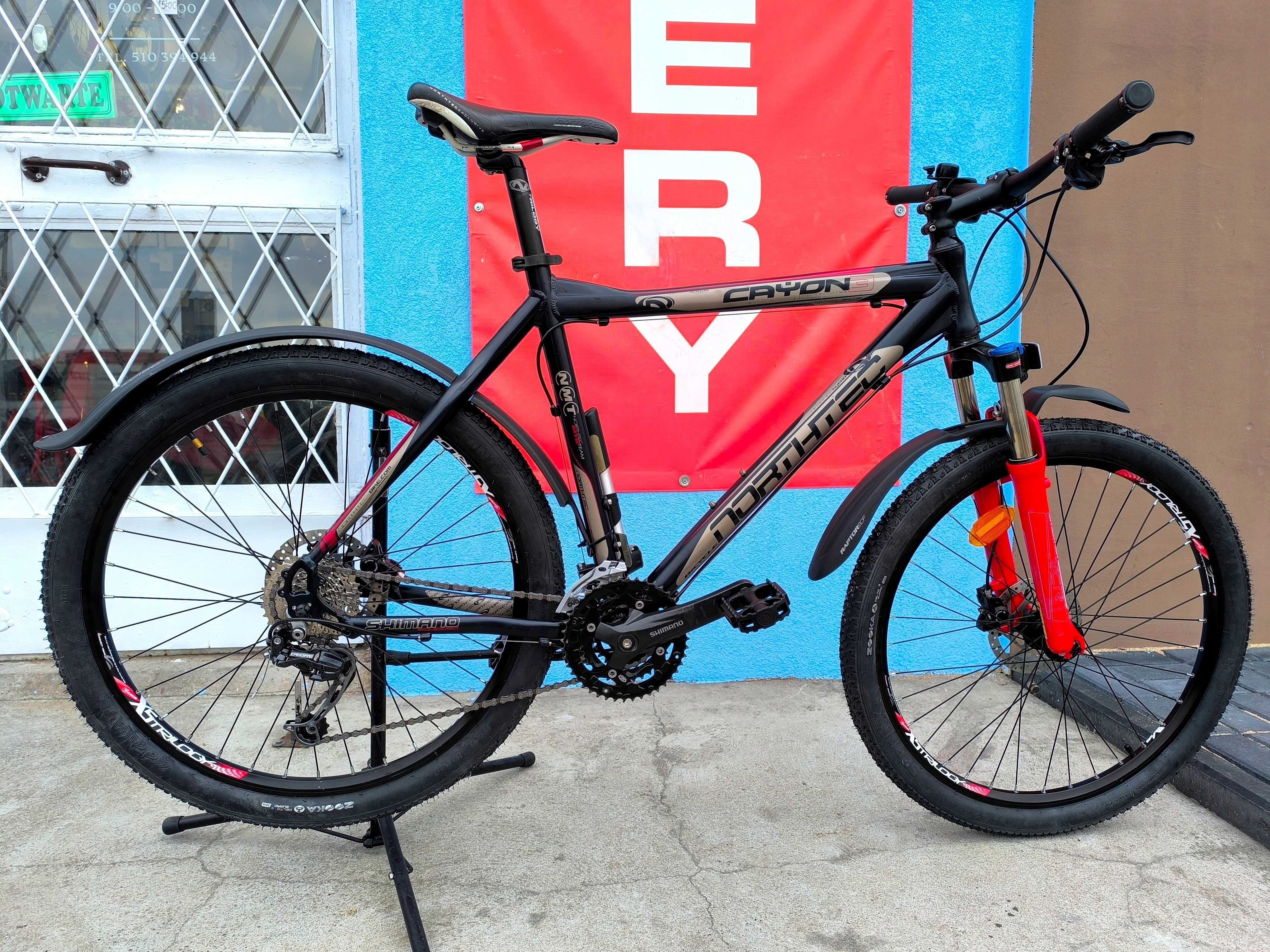 PIĘKNY NORTHTEC CAYON 3 Roz. 21" Koła 26 *Hydraulika Shimano* Deore!!
