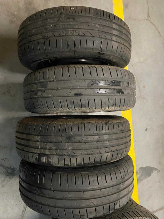 4x koło Letnie + Zimowe  5x114,3mm bdb duży bieżnik 195/65/R15 2024rok