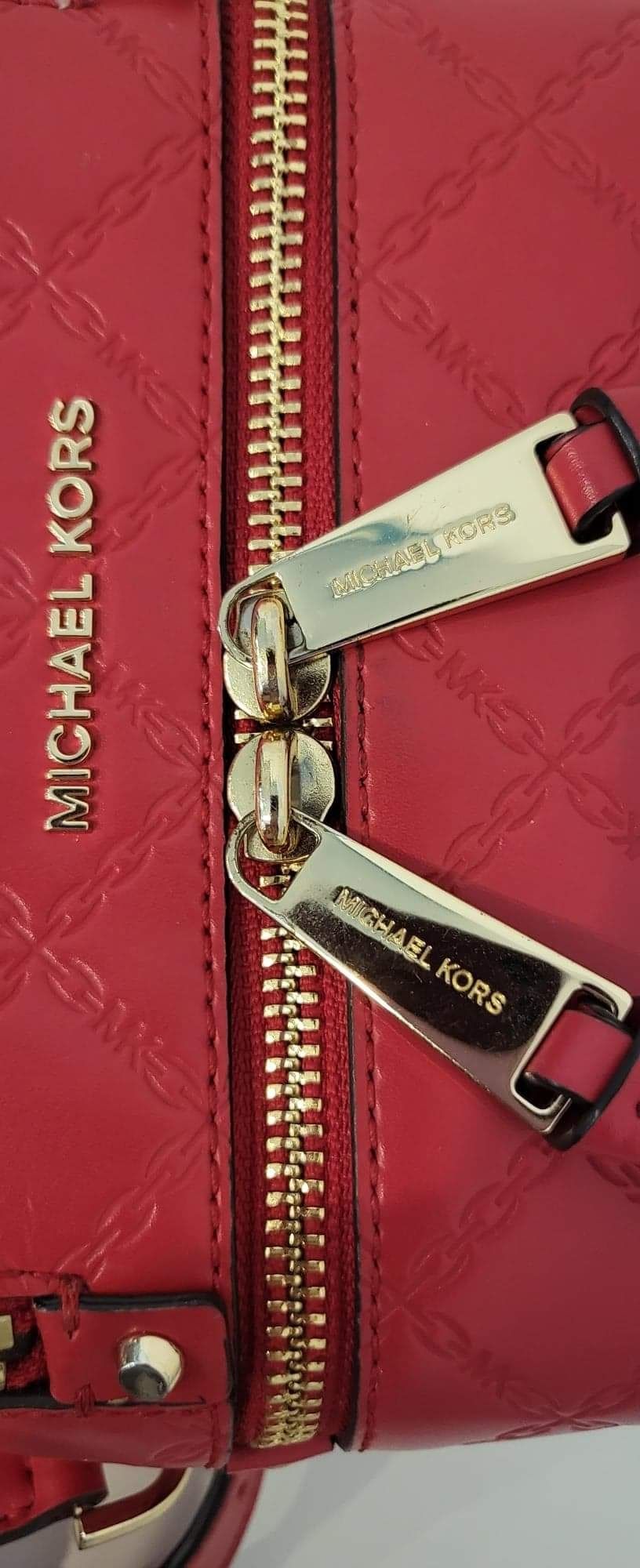 Plecak czerwony Rhea Mini Leather Backpack Michael Kors
Rhea Mini Lea