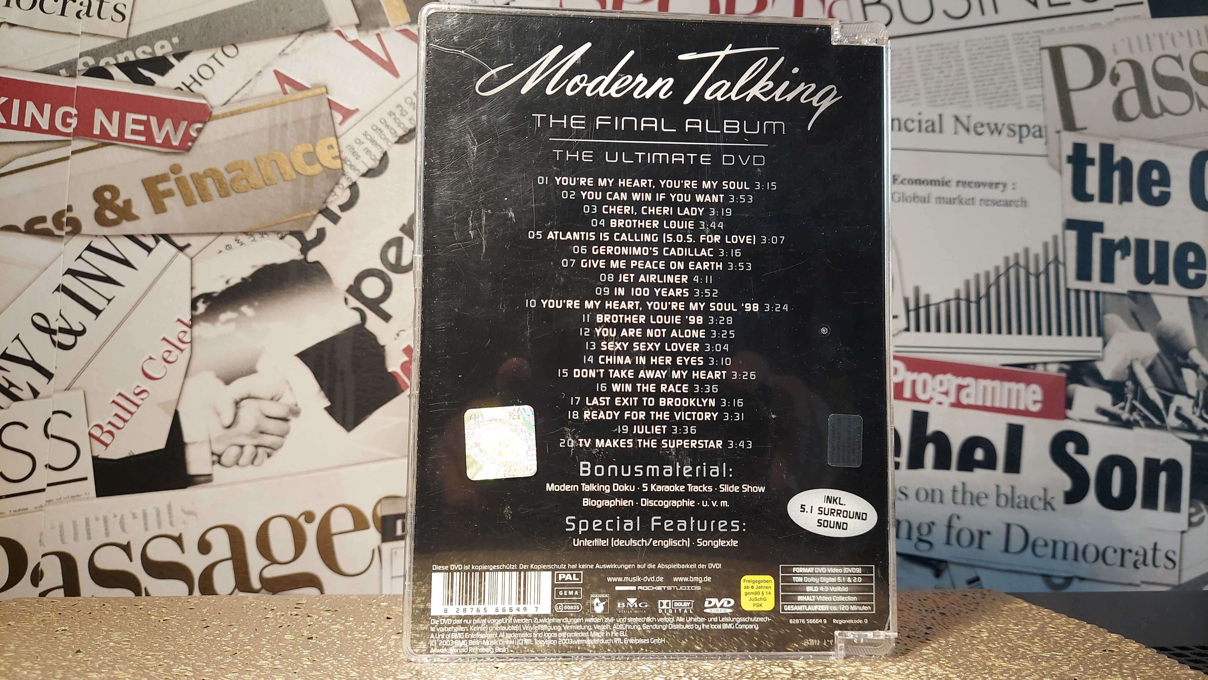 Modern Talking - The Final Album DVD w DTS 5.1/2.0