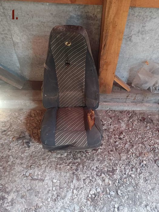 Używane stare fotele Polonez,Fiat,Renualt,VW.