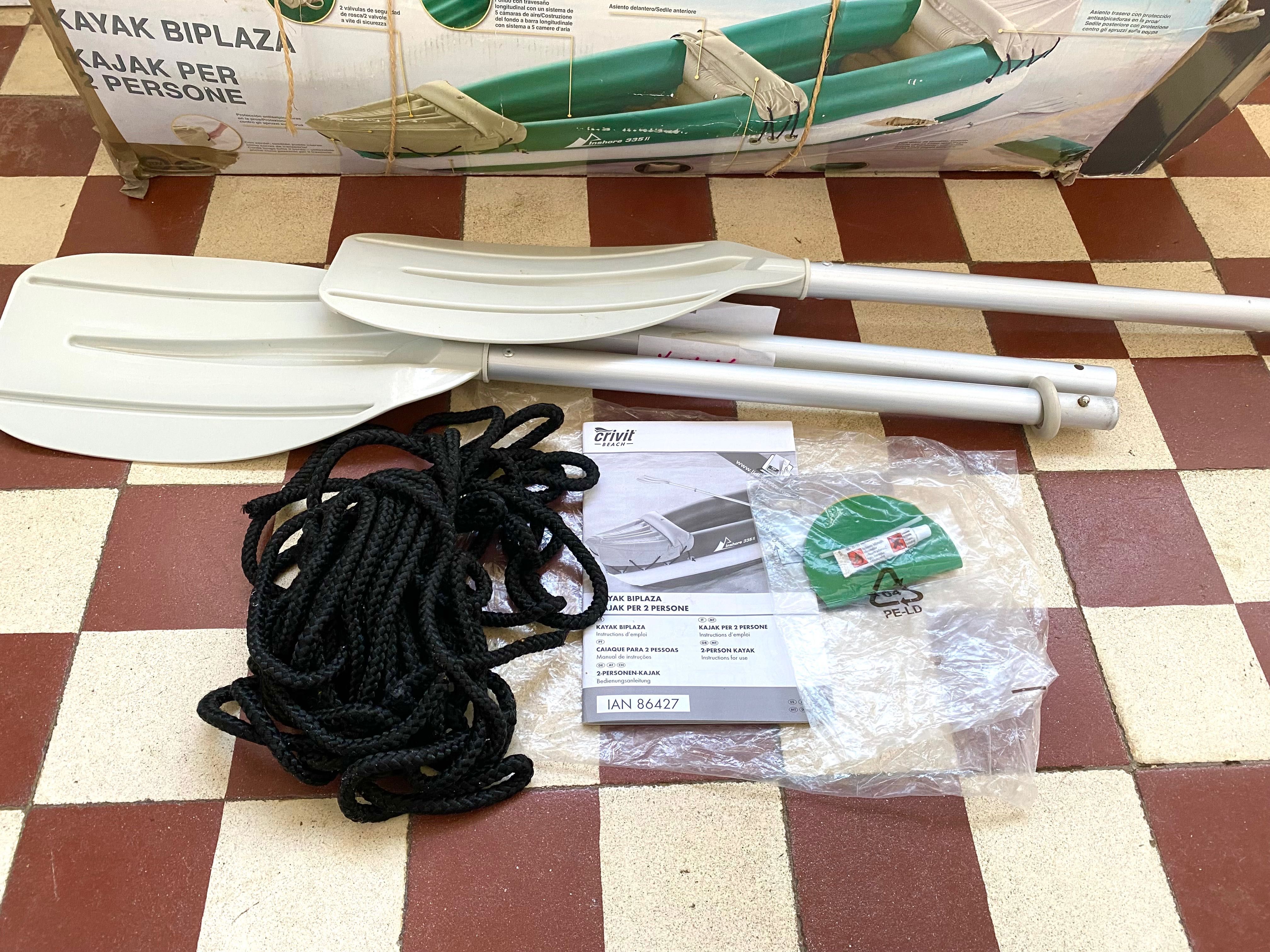 Kayak Caiaque para 2 pessoas