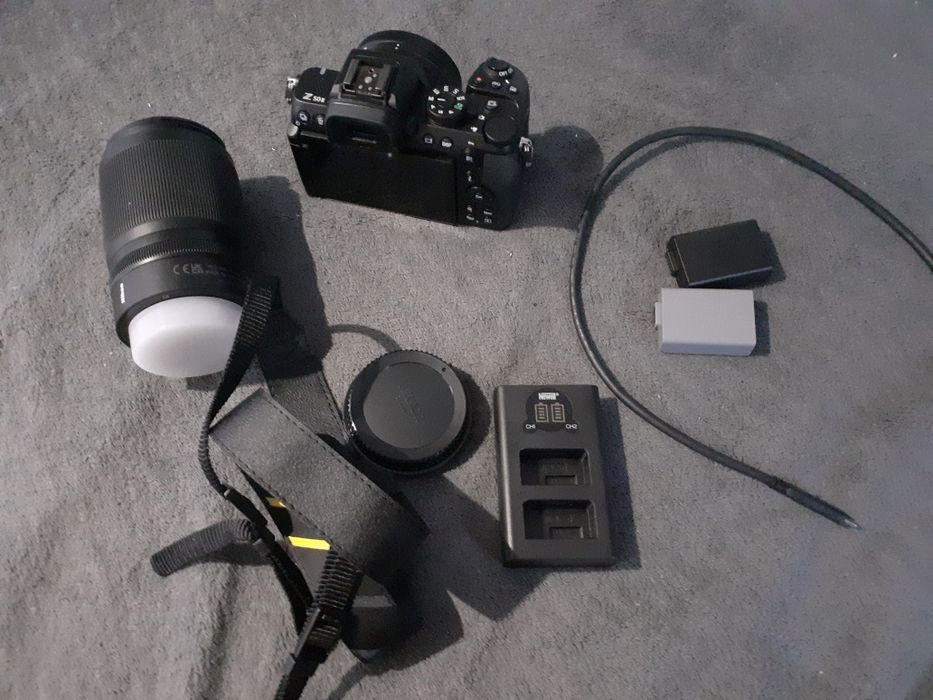Nikon z50 II z 2 obiektywami (użyty 2 razy)