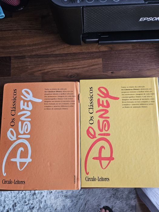 Colecção Livros Disney Clássicos Edição BIlingue