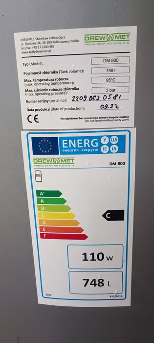 Bufor C.O 750l  bez wężownicy,naczynia wzbiorcze