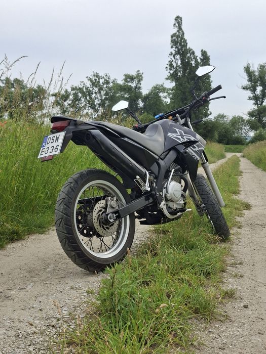 Yamaha xt 125 x motocykl na kat b supermoto