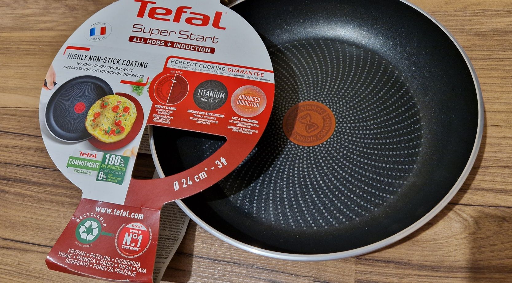 Patelnia 24cm TEFAL Made in France OKAZJA !!!