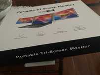 Portable Tri-screen Monitor 14 inch NOVO