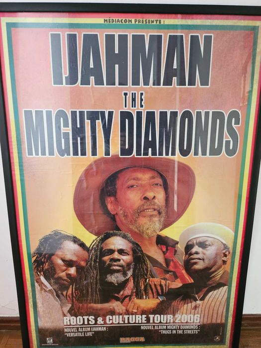 Quadro cartaz concerto Reggae