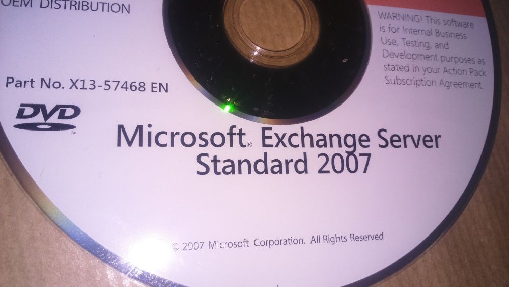 Program Microsoft exchange Server Standart 2007