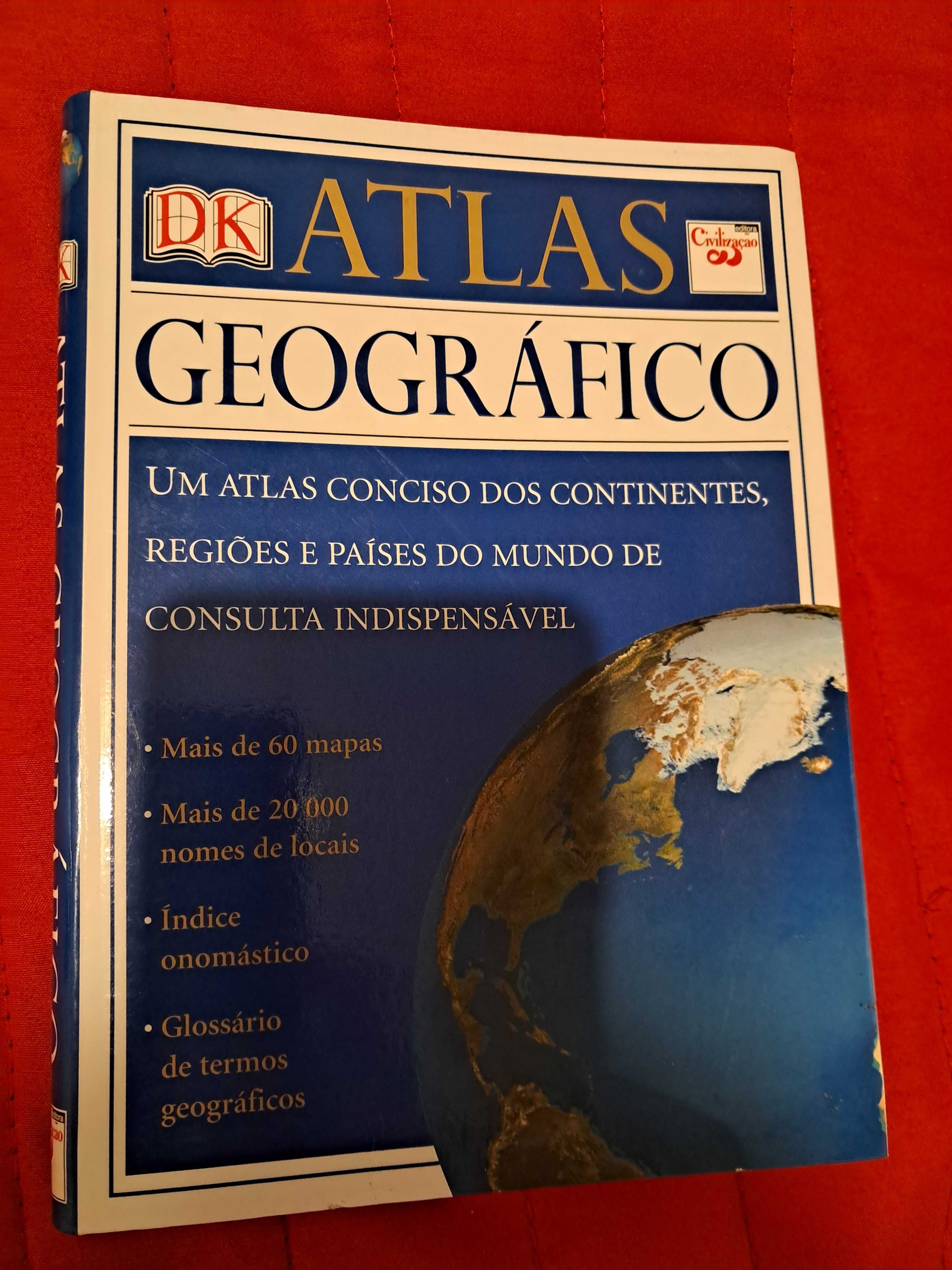 Livro Atlas geografico