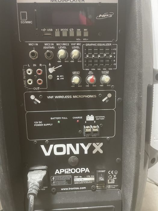 Colunascom ligacao entre elas  com alto som VONIYX