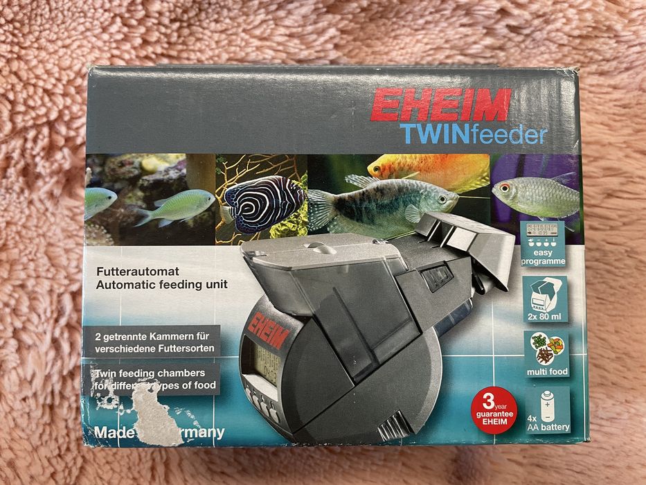 Eheim twin feeder акваріумна автогодівничка для риб