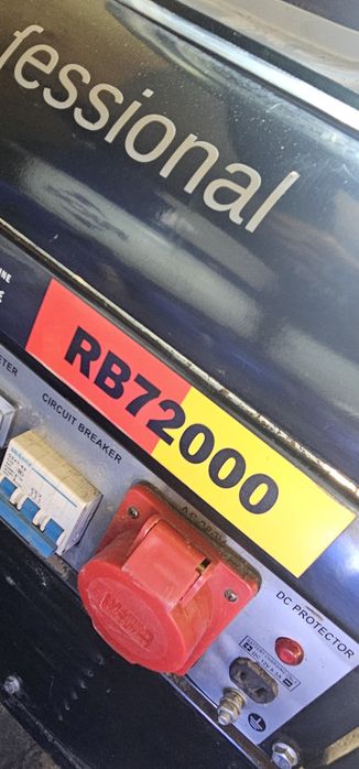 Agregat prądotwórczy przepracowane około 10 godzin