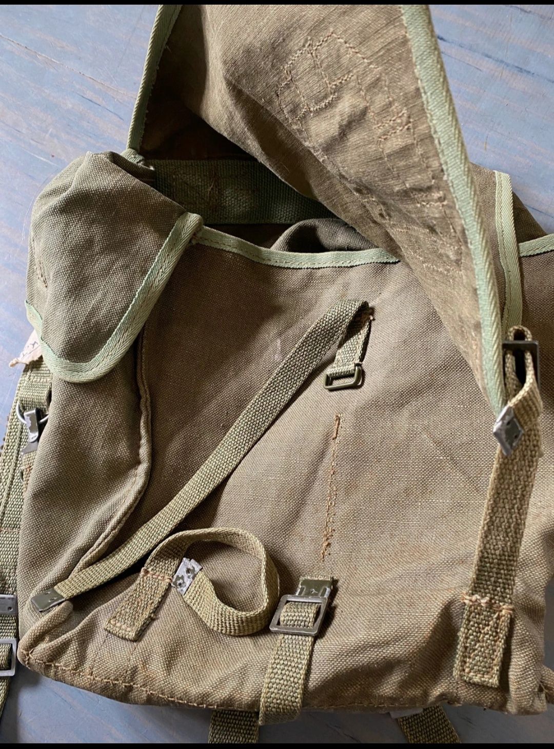 plecak vintage wojskowy wp kostka