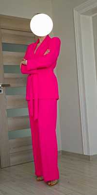 Piękny garnitur marki ZARA spodnie roz. XL marynarka L