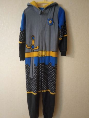 Слип пижама флис Primark рыцарь 7-8 лет р.122-128