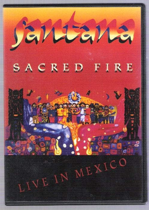DVD - Santana Sacred Fire Live in Mexico. 1993.