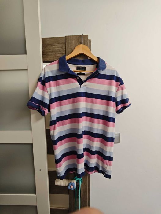 Koszulki polo Nils Sundstroem męskie XL komplet  slim fit