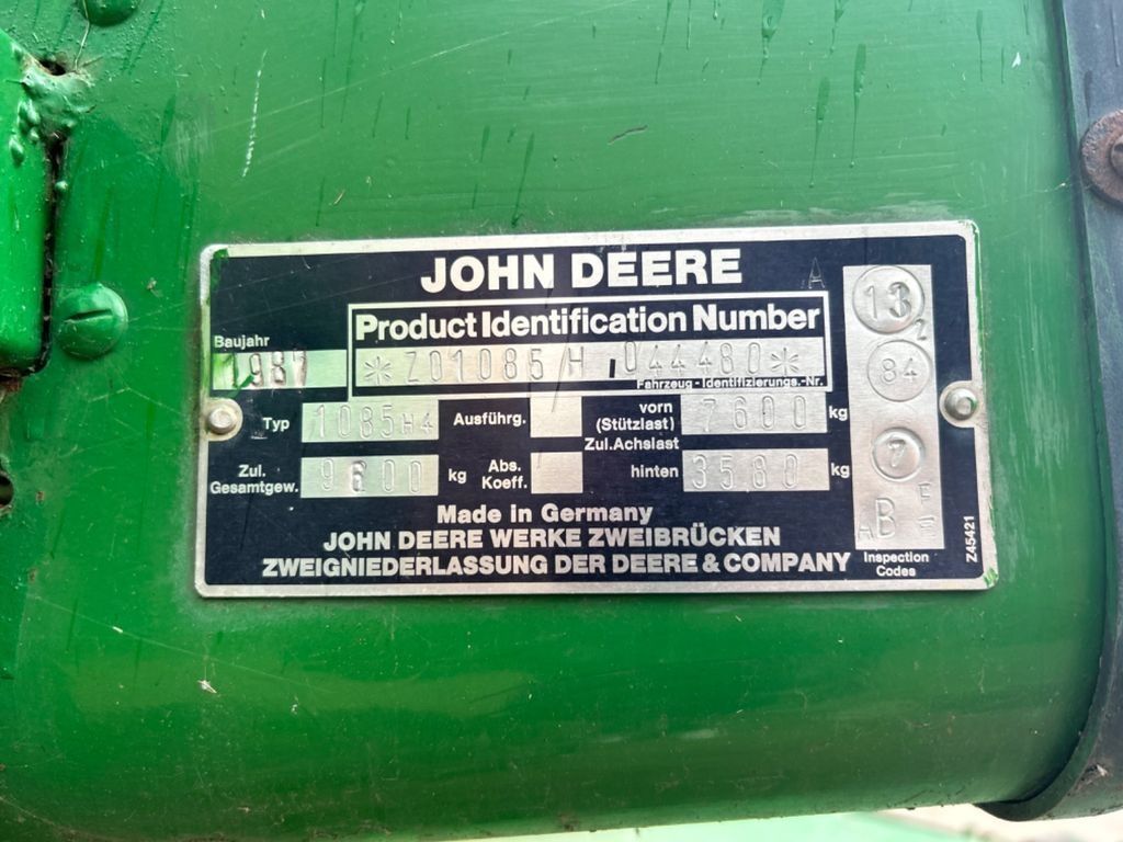 John Deere 1085 Hydro4