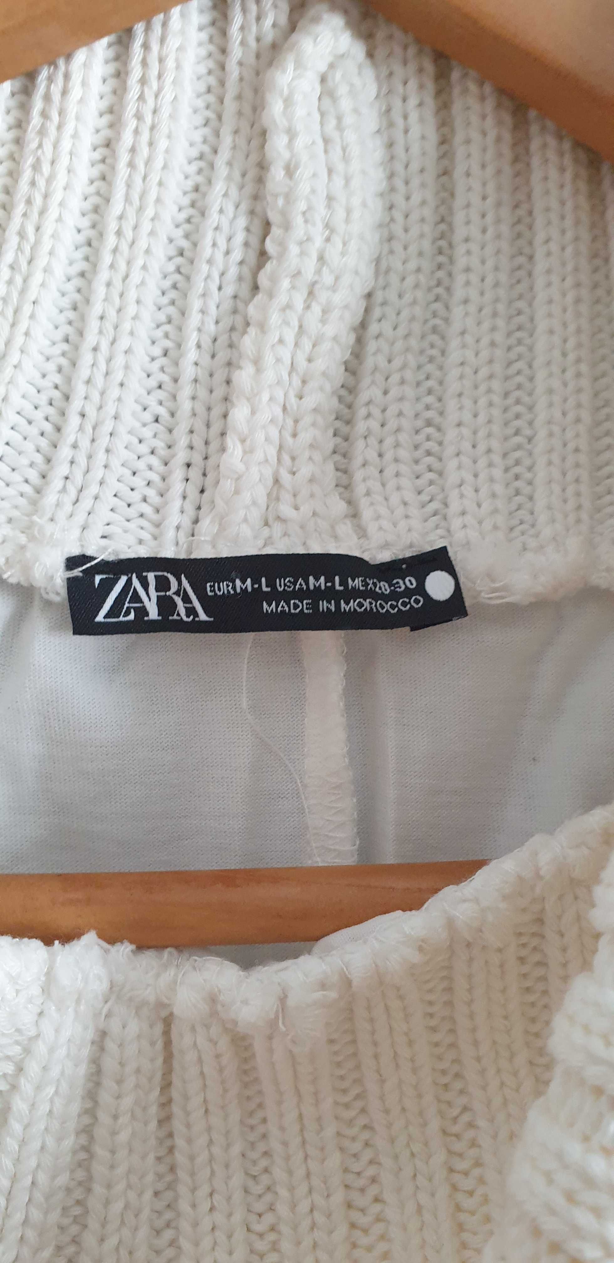 Blusa com gola da Zara