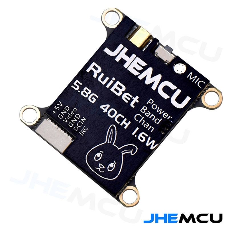Mocny VTX 1.6W 5.8GHz 40 kanałów – JHEMCU RuiBet