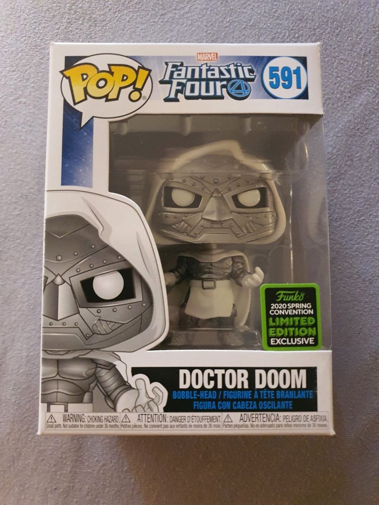 Funko Pop Marvel Fantastic 4 Four Doctor Doom Spring Convention