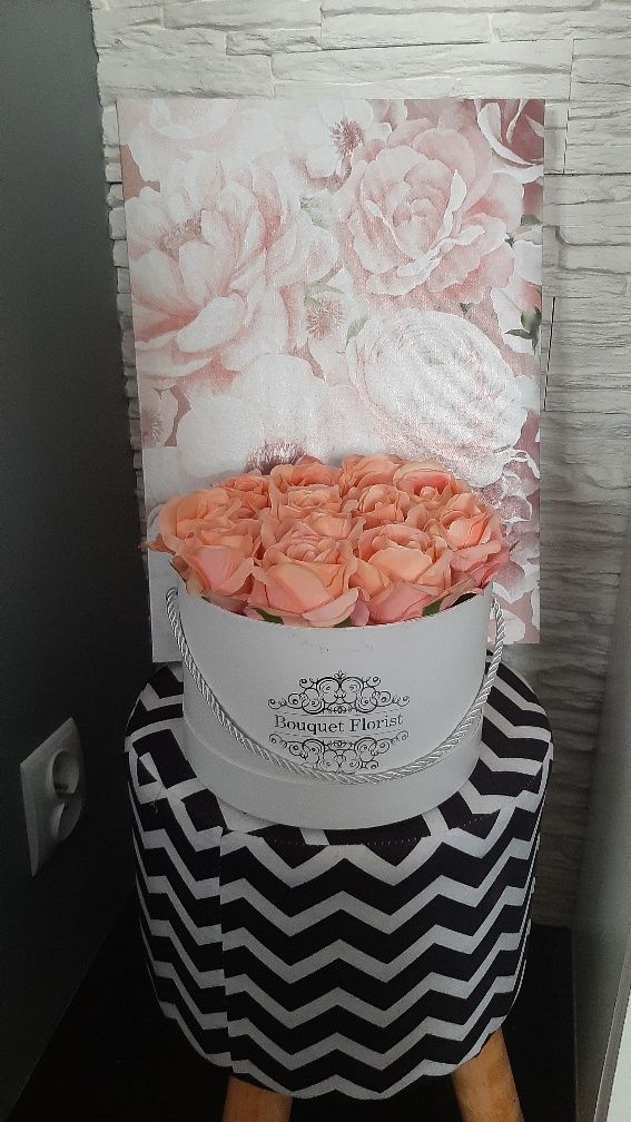 Flower Box róże różne kolory