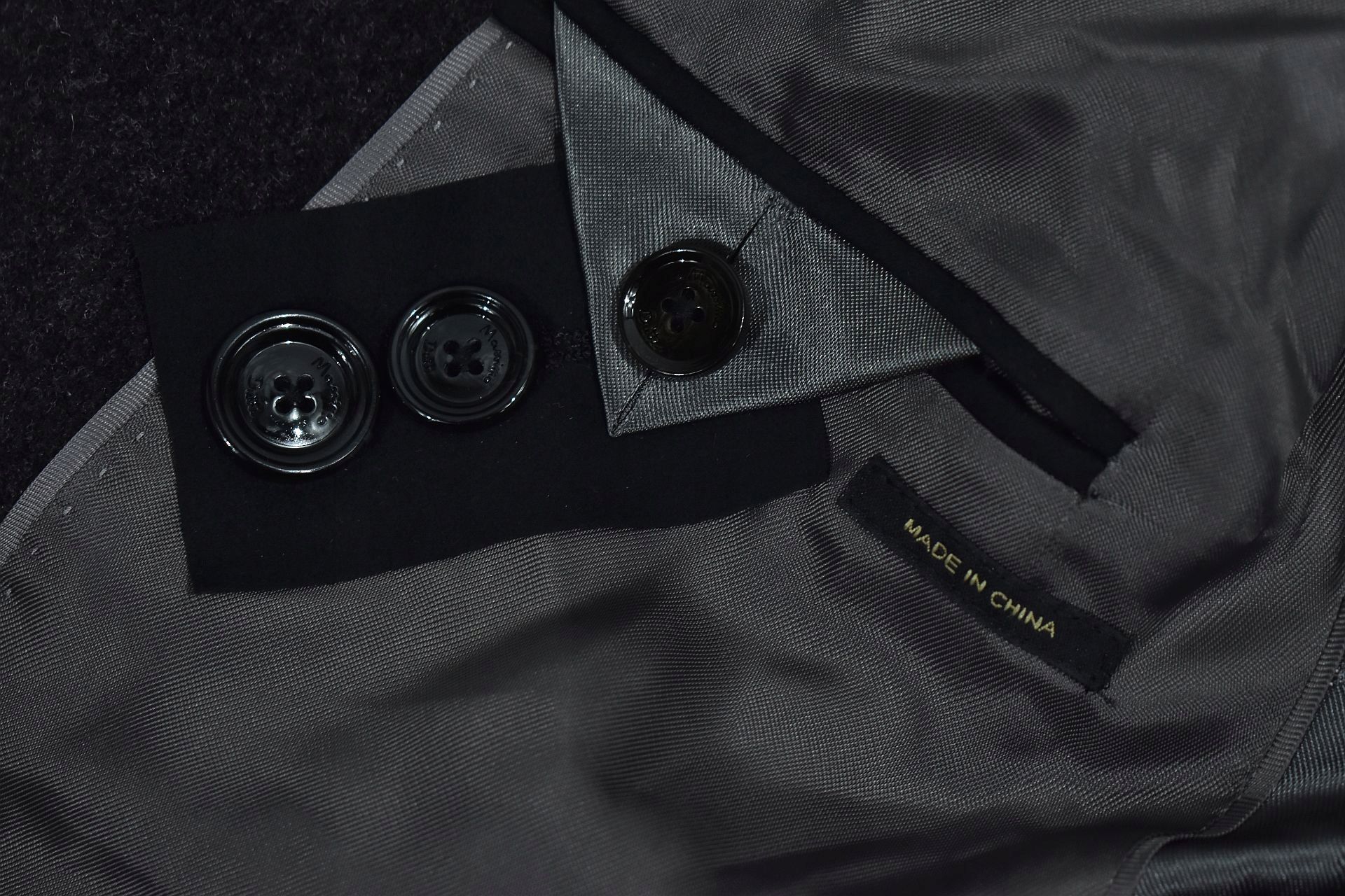 Massimo Dutti Wełniana Marynarka Damska Żakiet 44