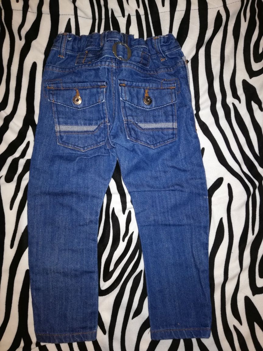 Spodnie jogger jeans 98