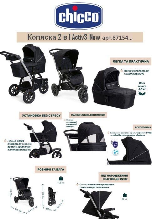 Коляски для дітей Chicco