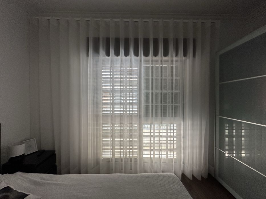 Cortinados efeito onda